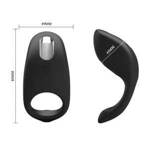 Pretty Love Gemma pierścień wibrujący z ładowaniem USB i stymulatorem królika - 7