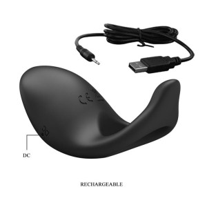Pretty Love Gemma pierścień wibrujący z ładowaniem USB i stymulatorem królika - 9