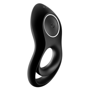 Satisfyer Legendary Duo - pierścień erekcyjny czarny - 4