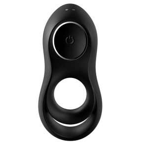 Satisfyer Legendary Duo - pierścień erekcyjny czarny - 5