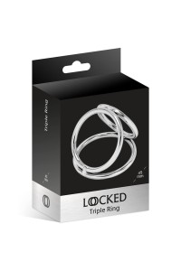 Locked Triple Ring pierścień erekcyjny - 2