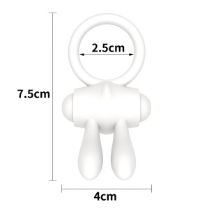 Power Clit pierścień wibrujący z silnymi wibracjami - 6