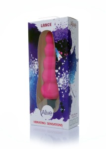 Lance Plug Vibrator korek analny wibrujący silikonowy - 1