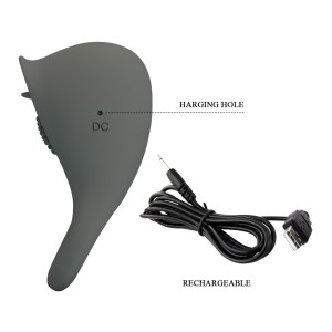 Pretty Love Master pierścień wibrujący z języczkami i stymulatorem - 8