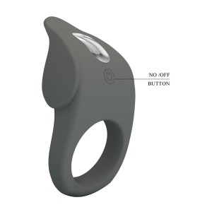 Pretty Love Master pierścień wibrujący z czujnikiem skóry - 6