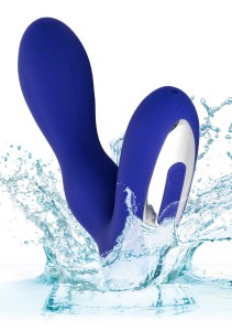 Eclipse Pleasure Probe analny korek wibrujący silikonowy niebieski - 6