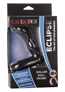 Eclipse Roller Ball Probe analny korek wibrujący silikonowy - 2