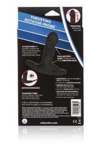 Eclipse Thrusting Probe korek analny wibrujący czarny - 10