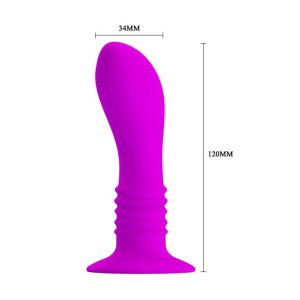 Pretty Love analny korek wibrujący silikonowy do prostaty 12 cm - 6
