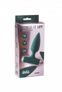 Spice It Up New Edition Glory korek analny wibrujący silikonowy - 3