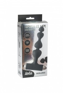 Spice It Up New Edition Excellence analny korek wibrujący czarny - 3