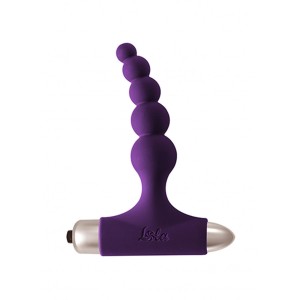 Splendor analny korek wibrujący silikonowy fioletowy 12 cm - 1