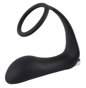BV Vibrating Ring & Plug analny korek wibrujący silikonowy - 3