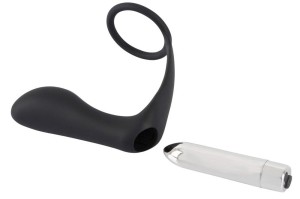 BV Vibrating Ring & Plug analny korek wibrujący silikonowy - 9