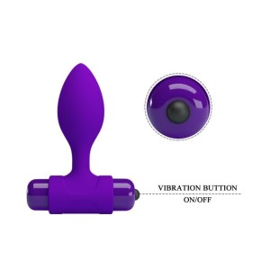 Pretty Love Vibra Butt Plug analny korek wibrujący silikonowy - 6