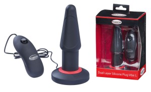 Malesation Plug Vibe L korek analny wibrujący z przyssawką - 1