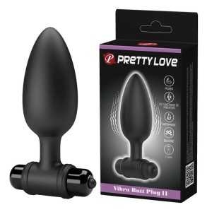 Pretty Love Vibra Butt Plug II analny korek wibrujący silikonowy - 1