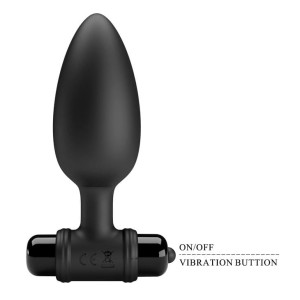 Pretty Love Vibra Butt Plug II analny korek wibrujący silikonowy - 7