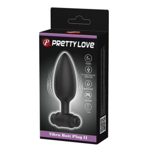 Pretty Love Vibra Butt Plug II analny korek wibrujący silikonowy - 9