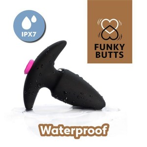 FeelzToys FunkyButts analny korek wibrujący z pilotem silikonowy - 5