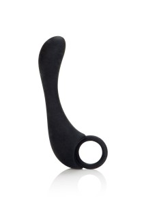 Silicone Prostate Locator masażer prostaty z uchwytem i pierścieniem - 1