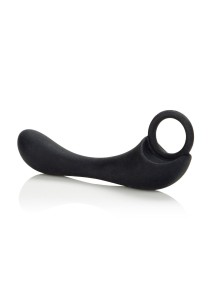 Silicone Prostate Locator masażer prostaty z uchwytem i pierścieniem - 4