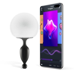 Magic Motion Bunny korek analny wibrujący z aplikacją z ogonem - 1