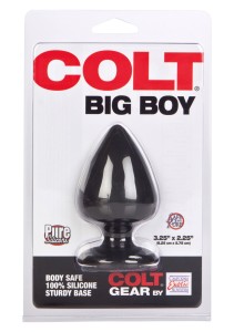 COLT Big Boy analny korek czarny klasyczny dla początkujących - 2