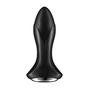 Satisfyer Rotator Plug 1+ Connect App - korek analny sterowany telefonem czarny - 5