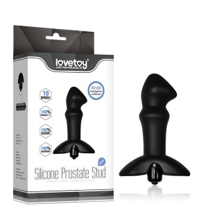 Love Toys Anal Indulgence korek analny wibrujący silikonowy 11.5 cm - 1