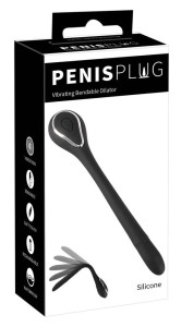 Penisplug Vibrating Bendable analny korek wibrujący silikonowy - 1
