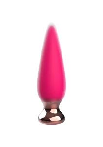 TOYJOY Buttocks Charming analny korek wibrujący różowy z pilotem - 1