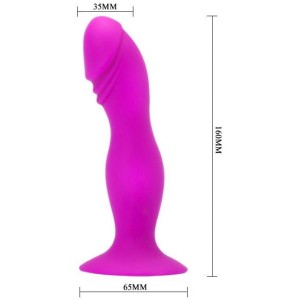 Pretty Love Booty Passion korek analny silikonowy z przyssawką - 4