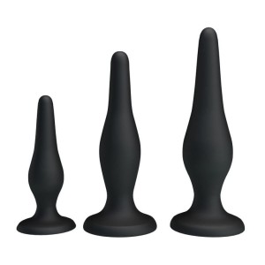 Pretty Love Mini Anal Kit analny korek zestaw treningowy silikonowy - 2