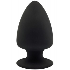 Silexd Plug-Model 1 M analny korek silikonowy czarny 11 cm Ø 5,7 cm - 2