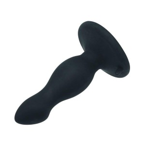 Timeless korek analny silikonowy z przyssawką czarny 10,5 cm - 2