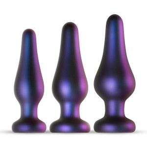 Hueman Comets analny korek zestaw treningowy silikonowy 3 rozmiary - 1