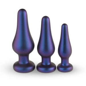 Hueman Comets analny korek zestaw treningowy silikonowy 3 rozmiary - 2