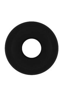 No.50 analny korek tunelowy żelowy czarny średni 10 cm - 2