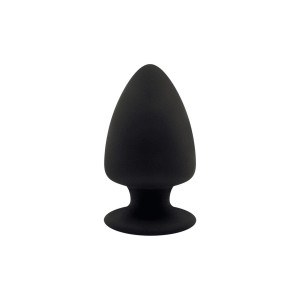 Silexd Plug SD Model 1 XS analny korek silikonowy czarny 8 cm - 1