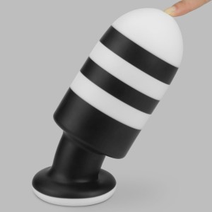 X-Missioner korek analny silikonowy z przyssawką 19 cm - 10