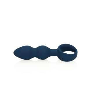 Loveline Teardrop Baltic Blue analny korek silikonowy niebieski - 5