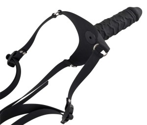 You2Toys Silicone Strap-on strap-on silikonowy – regulowana uprząż - 5