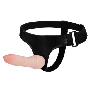BAILE Ultra CyberSkin Penis strap-on – regulowany, realistyczny 17 cm