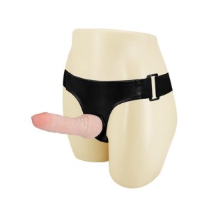 BAILE Ultra CyberSkin Penis strap-on – regulowany, realistyczny 17 cm - 2
