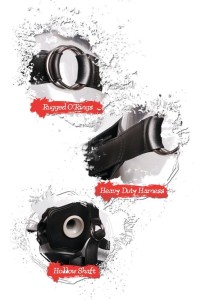 FFE Extreme Hollow Strap-On strap-on – pusty, z uprzężą, 18 cm - 4