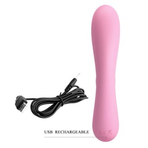 Pretty Love wibrator łechtaczki 12 funkcji wibracji - USB, silikon - 4