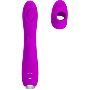 Pretty Love wibrator łechtaczki mocne wibracje - fioletowy, USB - 2