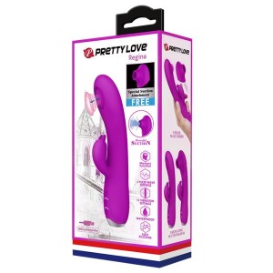 Pretty Love wibrator łechtaczki mocne wibracje - fioletowy, USB - 7
