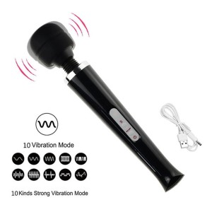 Magic Massager masażer łechtaczki 10 funkcji – biały, USB ładowanie - 10